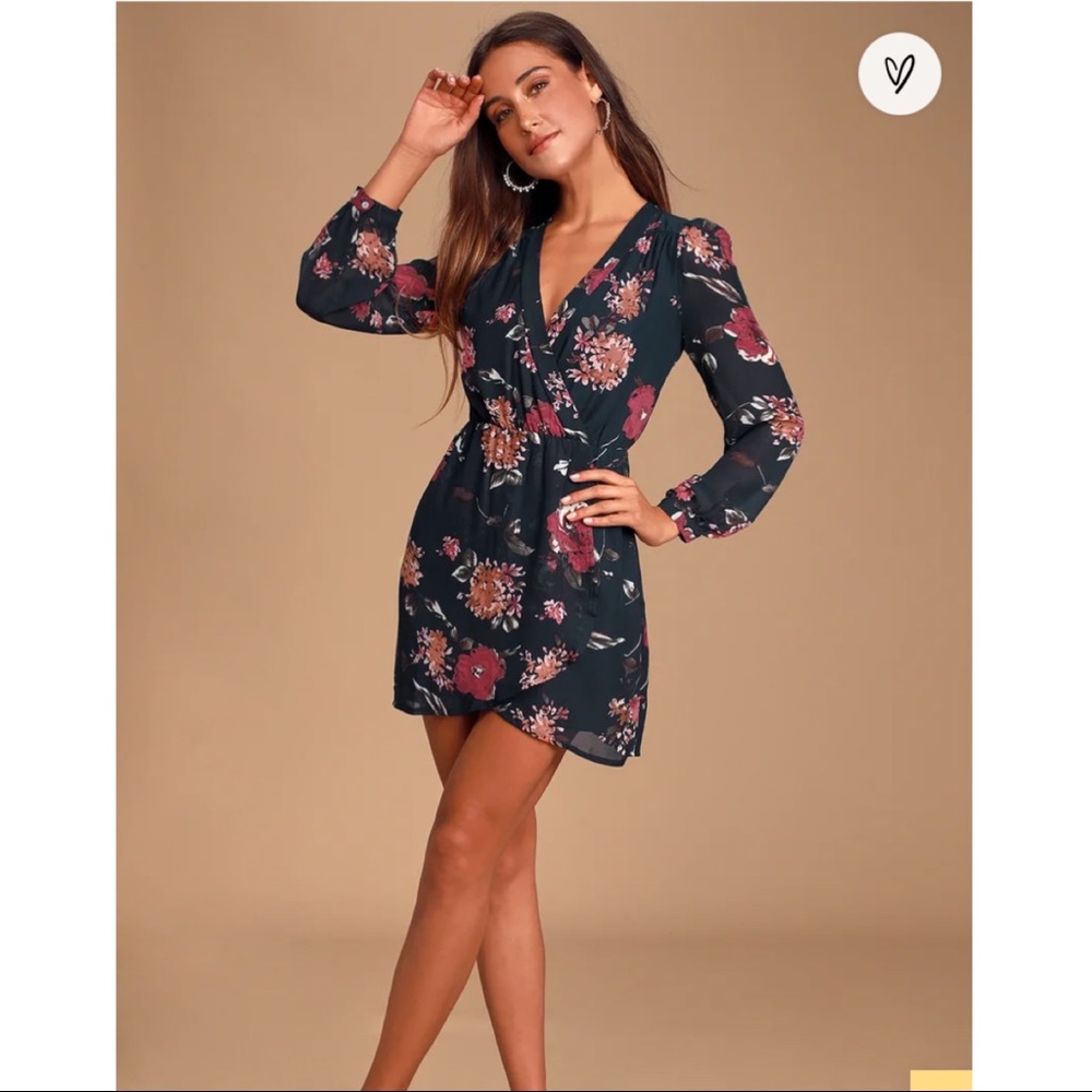 NWT Lulu’s Long Sleeve Dress